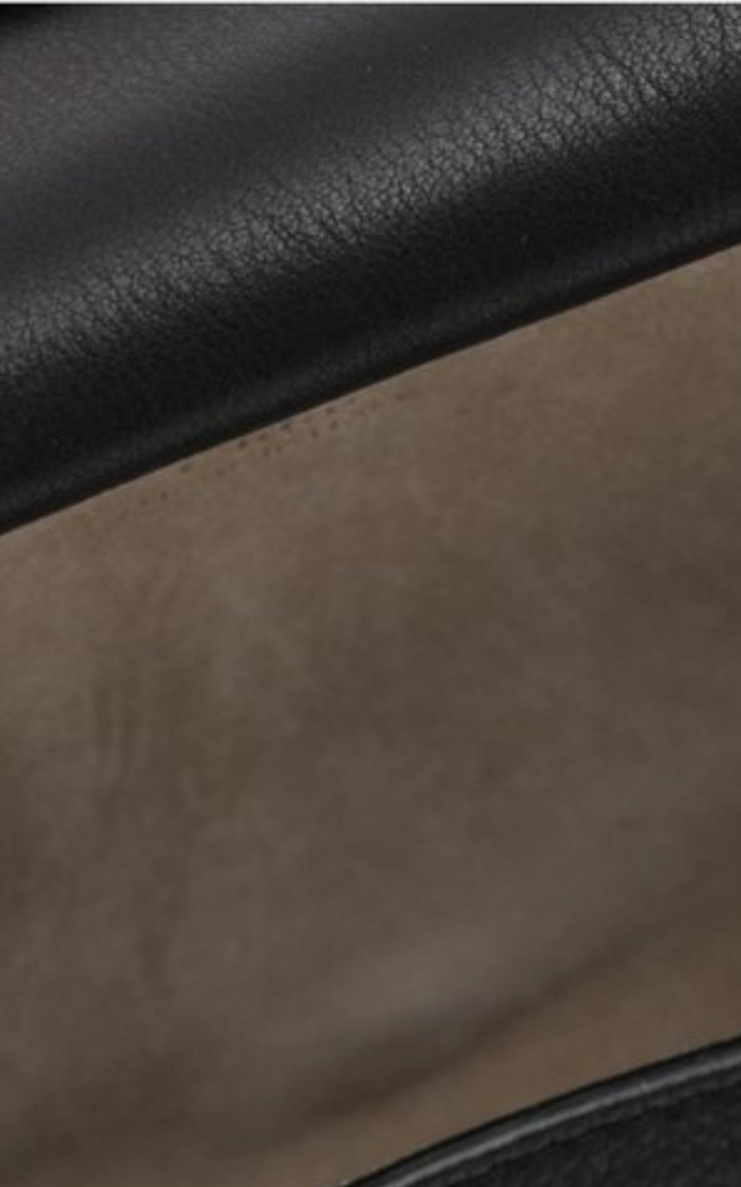 Kurtis Black Leather and Suede Bag