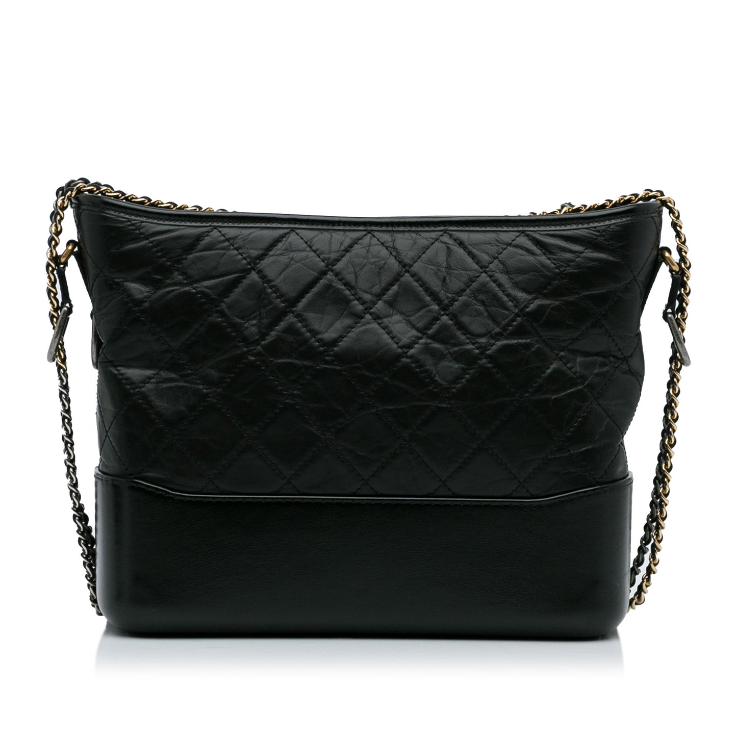 Chanel Gabrielle Medium Black Lambskin Gold