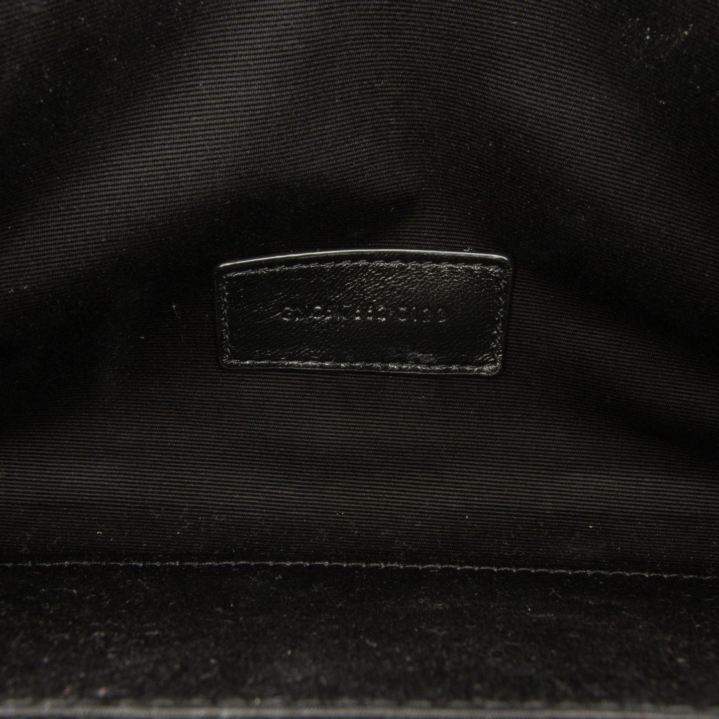 Yves Saint Laurent Cassandre Envelope Clutch Black Grain De Poudre