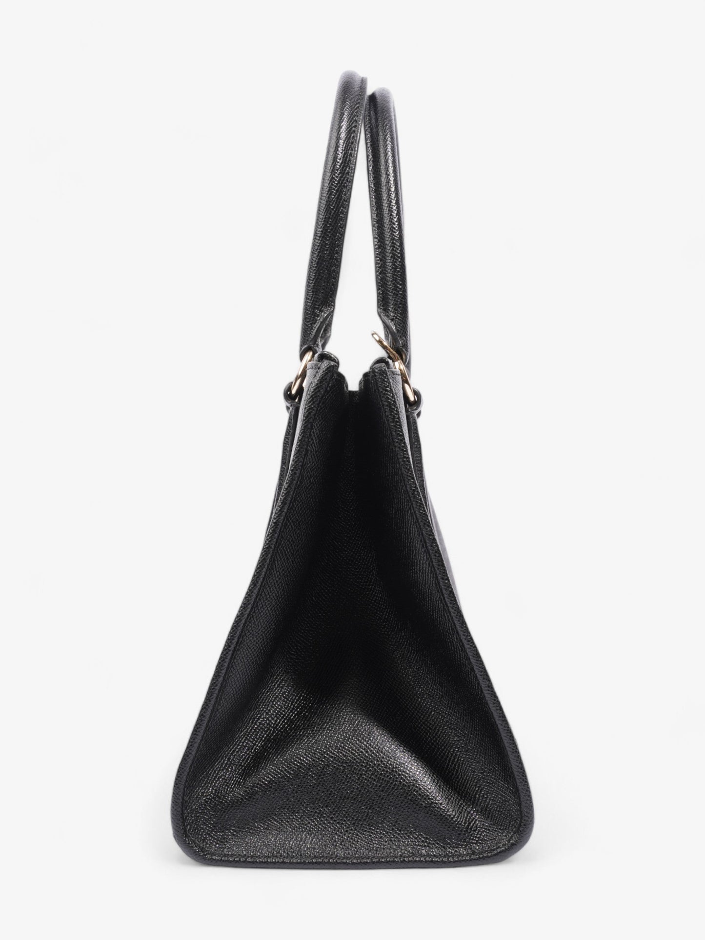 Coach Christie Carryall Black Leather Medium