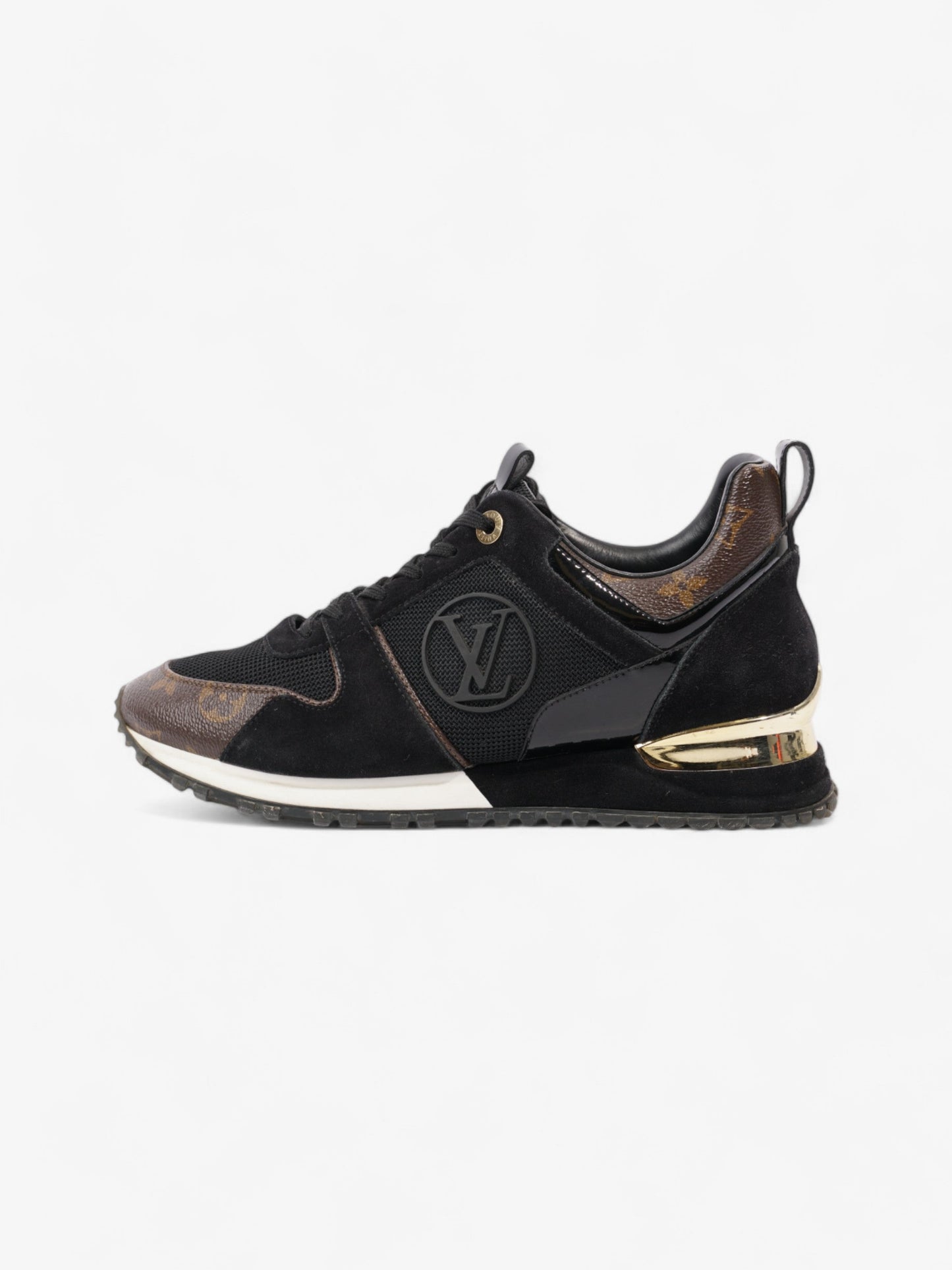 Louis Vuitton Run Away  Black / Monogram Mesh EU 39 UK 6