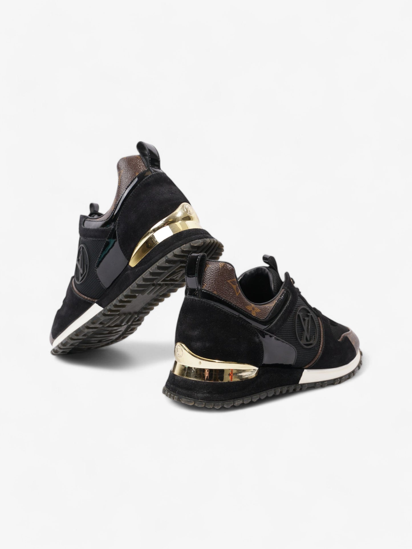 Louis Vuitton Run Away  Black / Monogram Mesh EU 39 UK 6