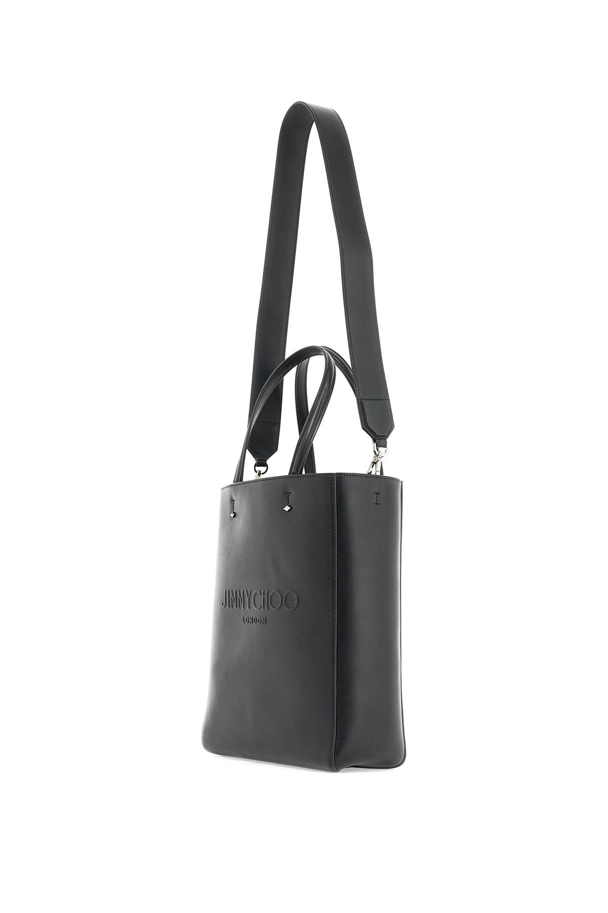 Jimmy Choo Smooth Leather Lenny N/S Tote Bag. Women