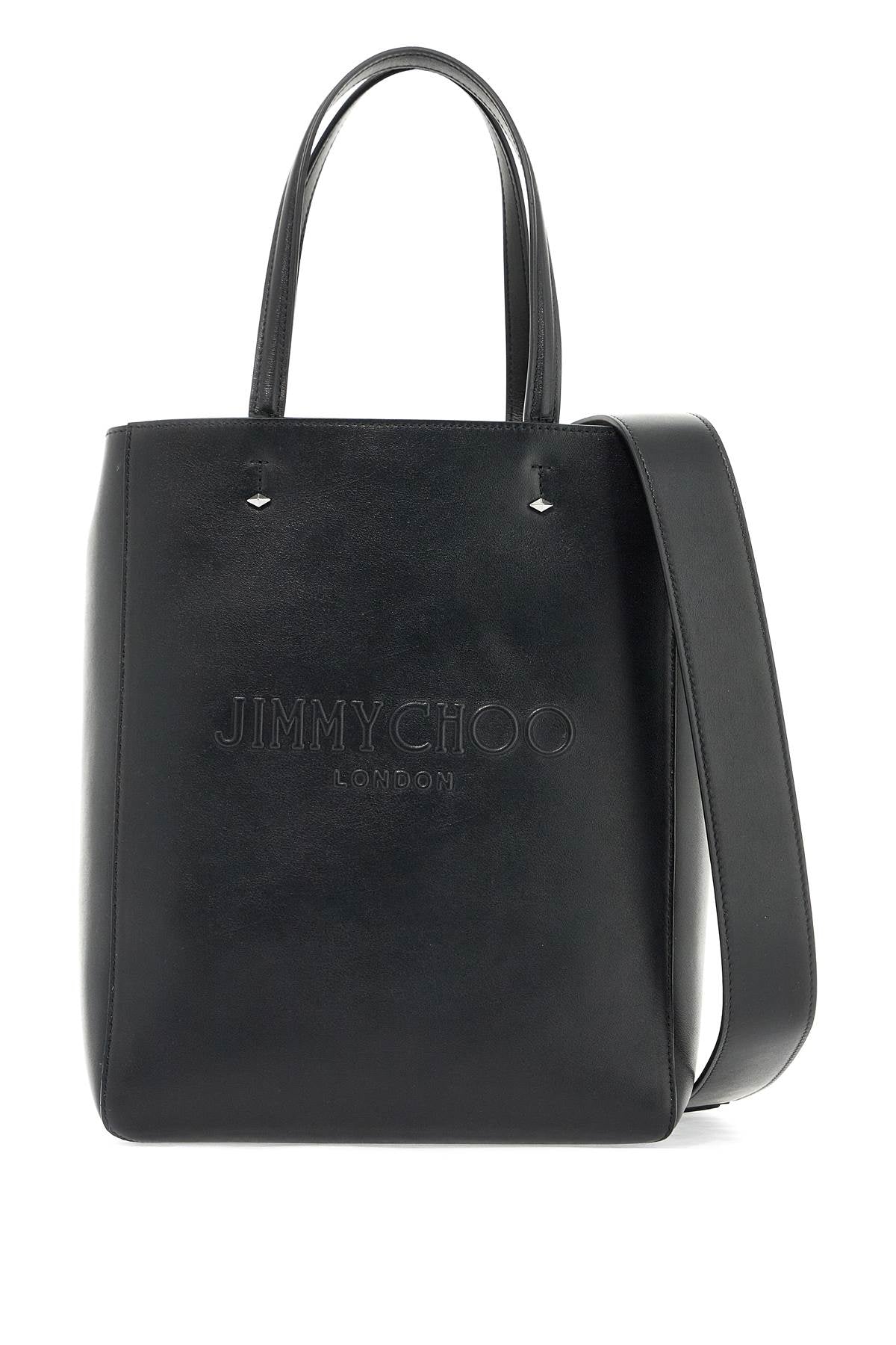 Jimmy Choo Smooth Leather Lenny N/S Tote Bag. Women
