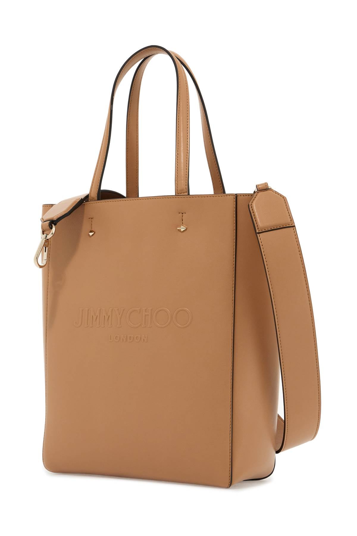 Jimmy Choo Smooth Leather Lenny N/S Tote Bag. Women