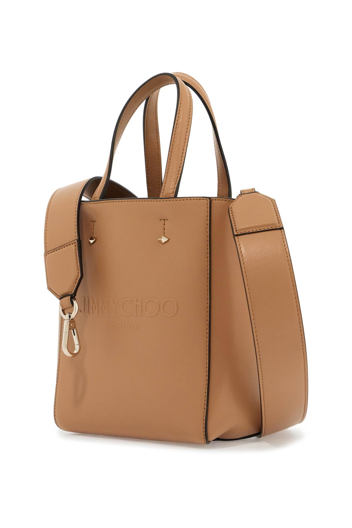 Jimmy Choo Smooth Leather Lenny N/S Tote Bag. Women