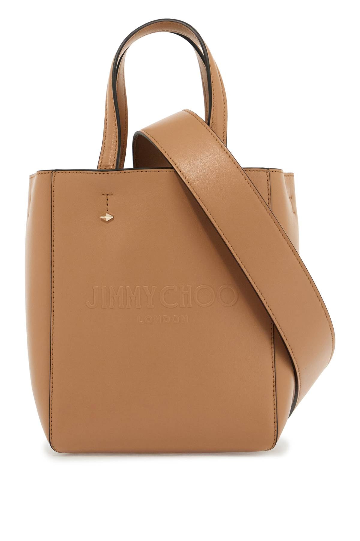 Jimmy Choo Smooth Leather Lenny N/S Tote Bag. Women