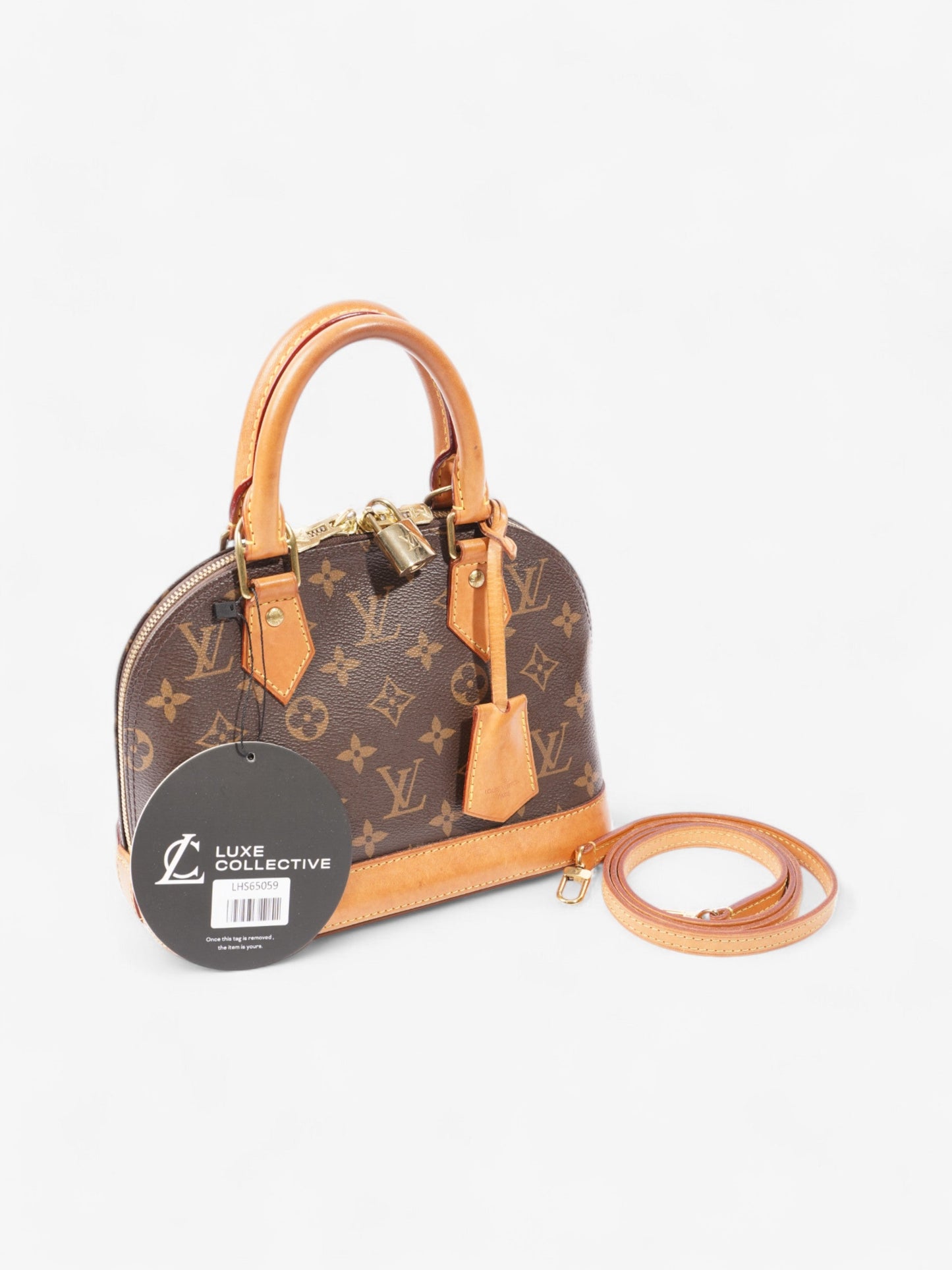 Louis Vuitton Alma Monogram Coated Canvas BB