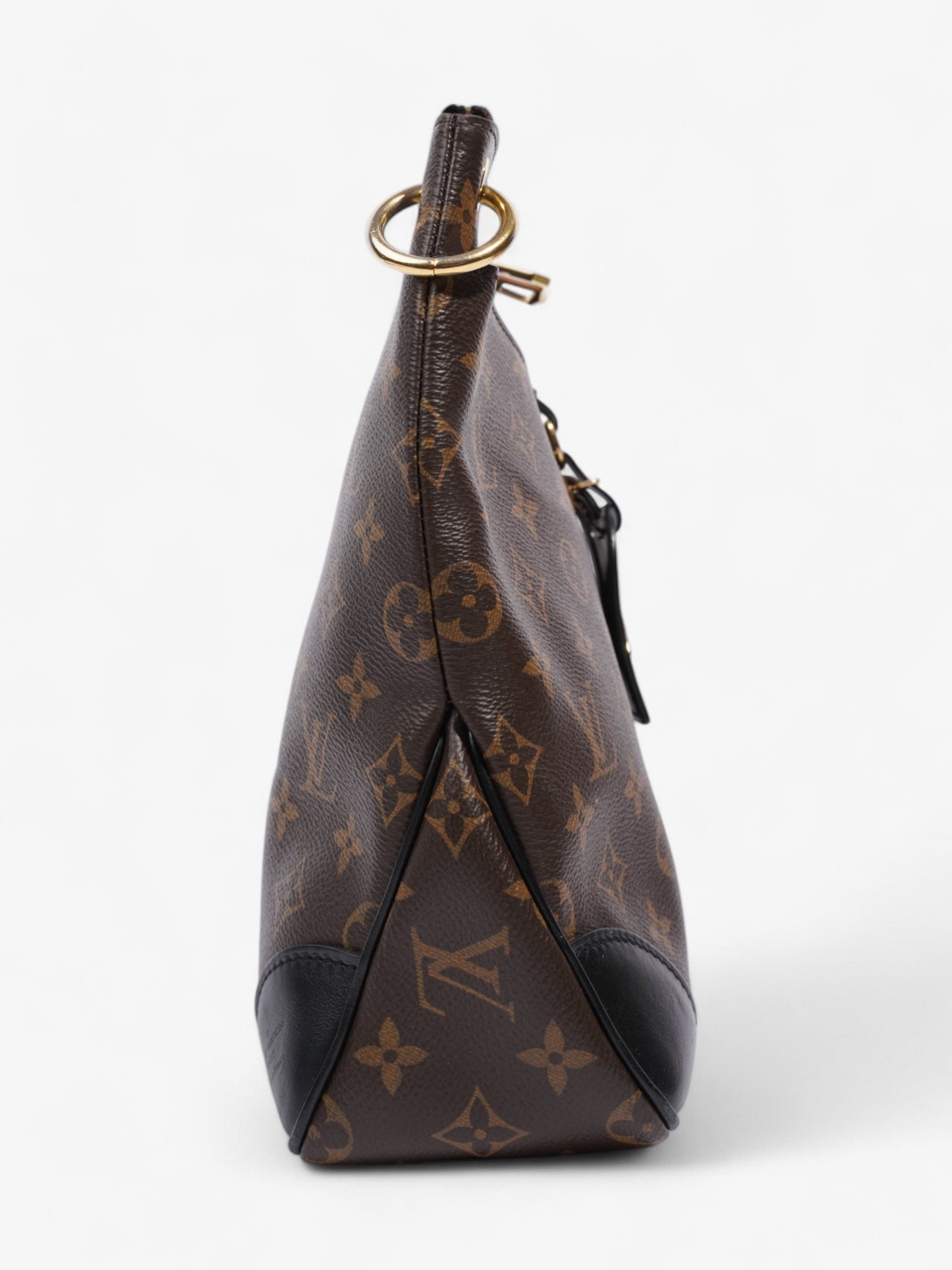 Louis Vuitton Odeon Monogram / Black Coated Canvas MM