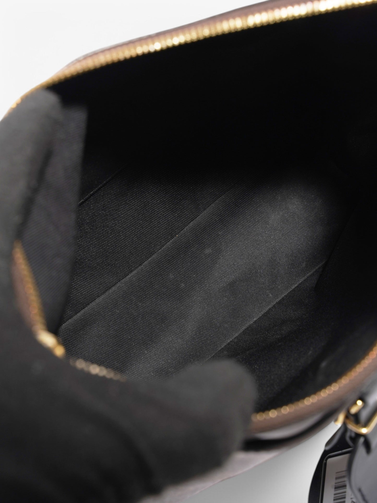 Louis Vuitton Odeon Monogram / Black Coated Canvas MM