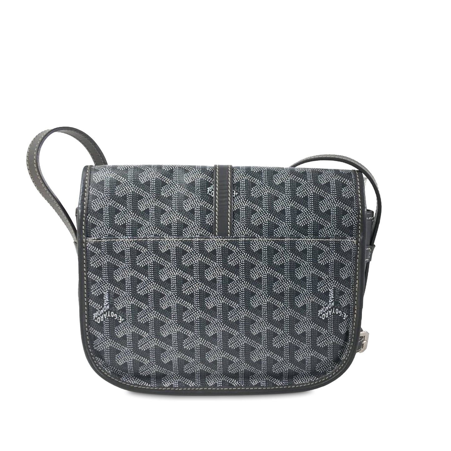 Goyard Goyardine Belvedere II PM Gray Canvas
