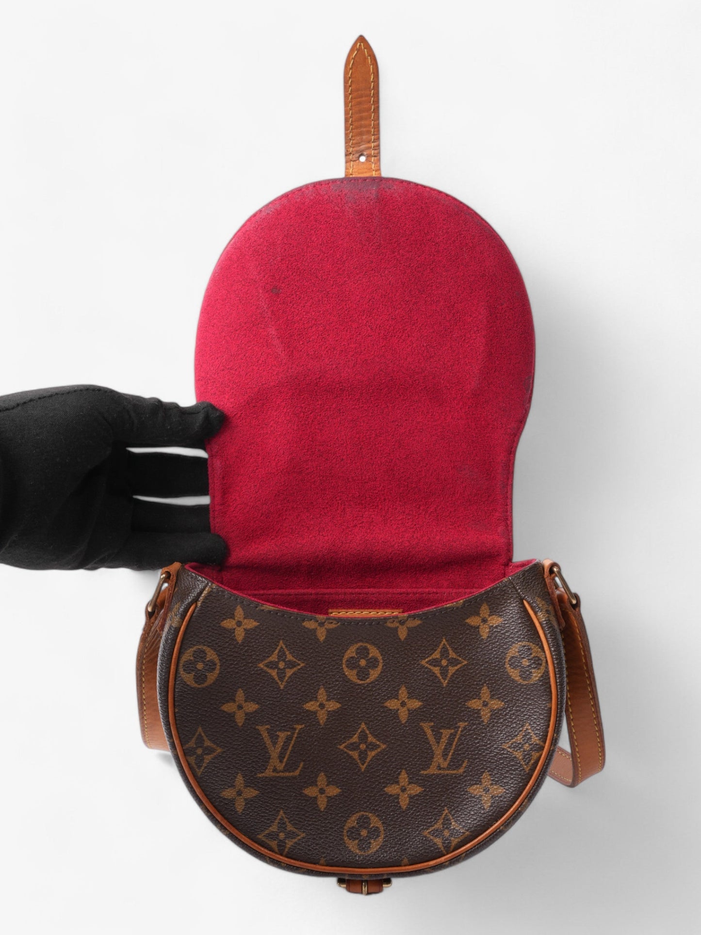Louis Vuitton Tambourine Monogram Coated Canvas