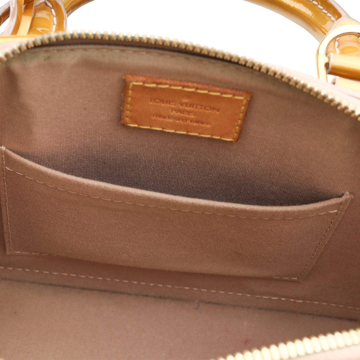 Louis Vuitton Alma BB - Gold Vernis
