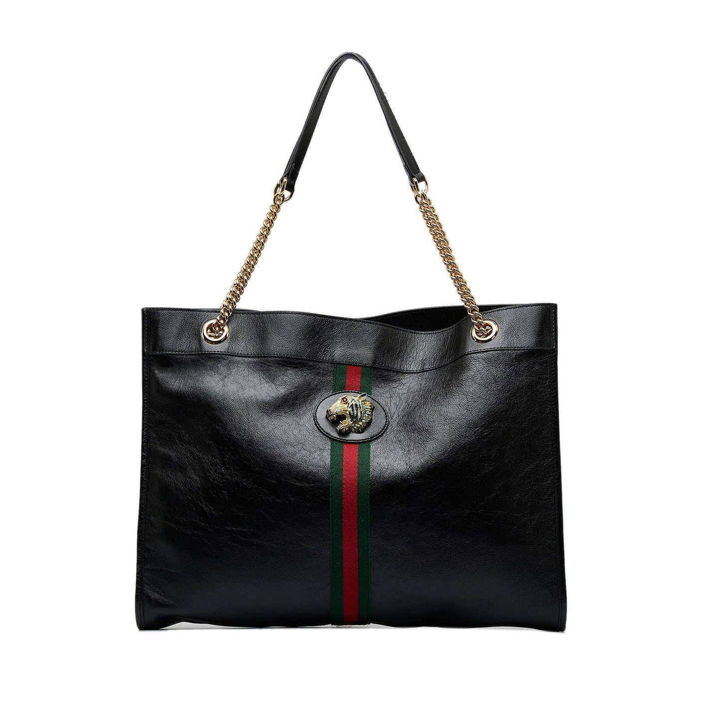 Black Gucci Large Rajah Tote Bag