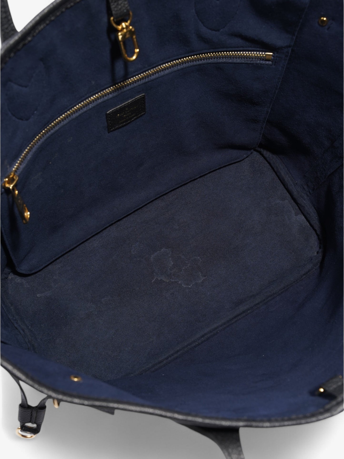 Louis Vuitton Neverfull Black Empreinte Leather MM