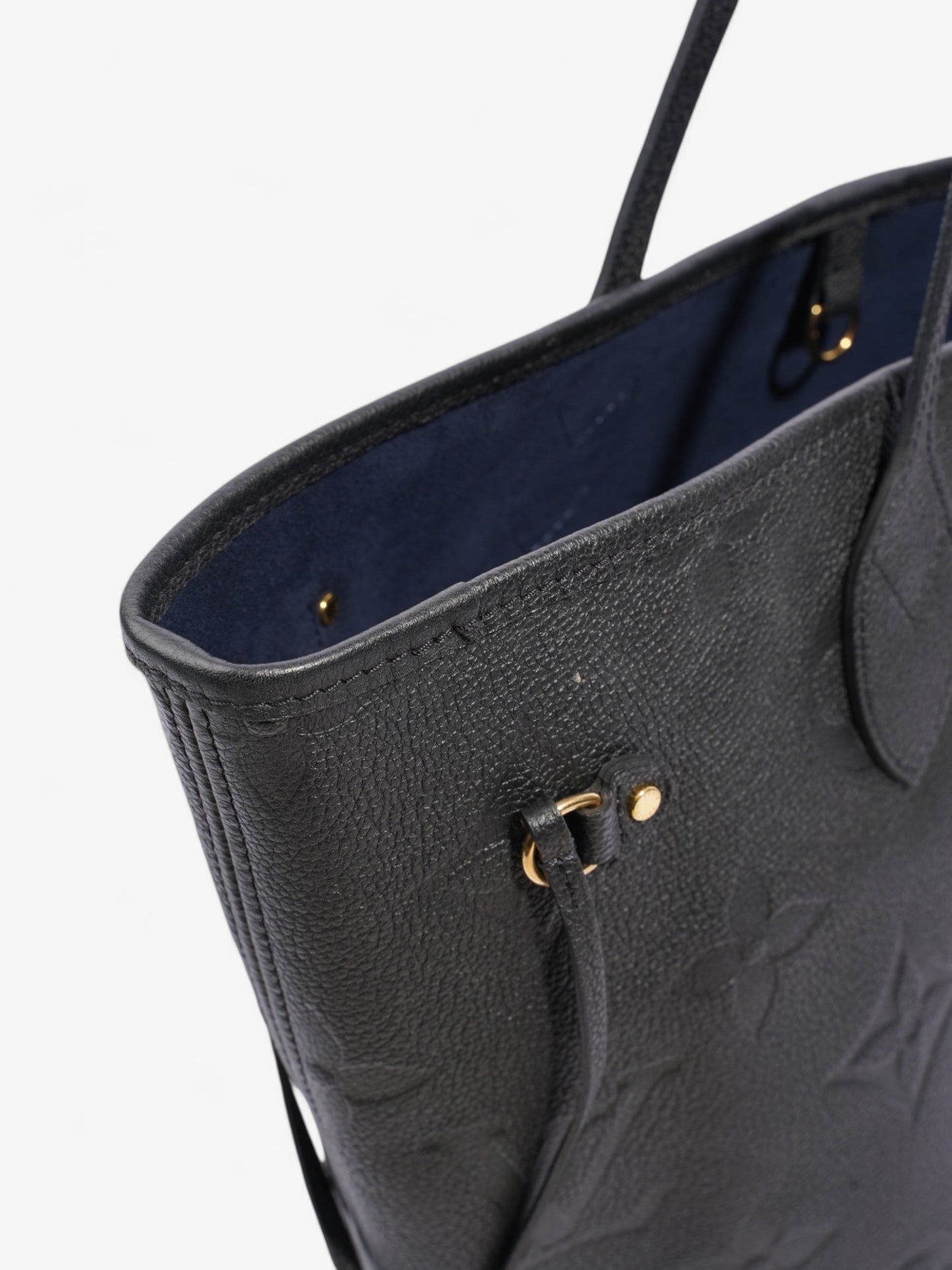 Louis Vuitton Neverfull Black Empreinte Leather MM