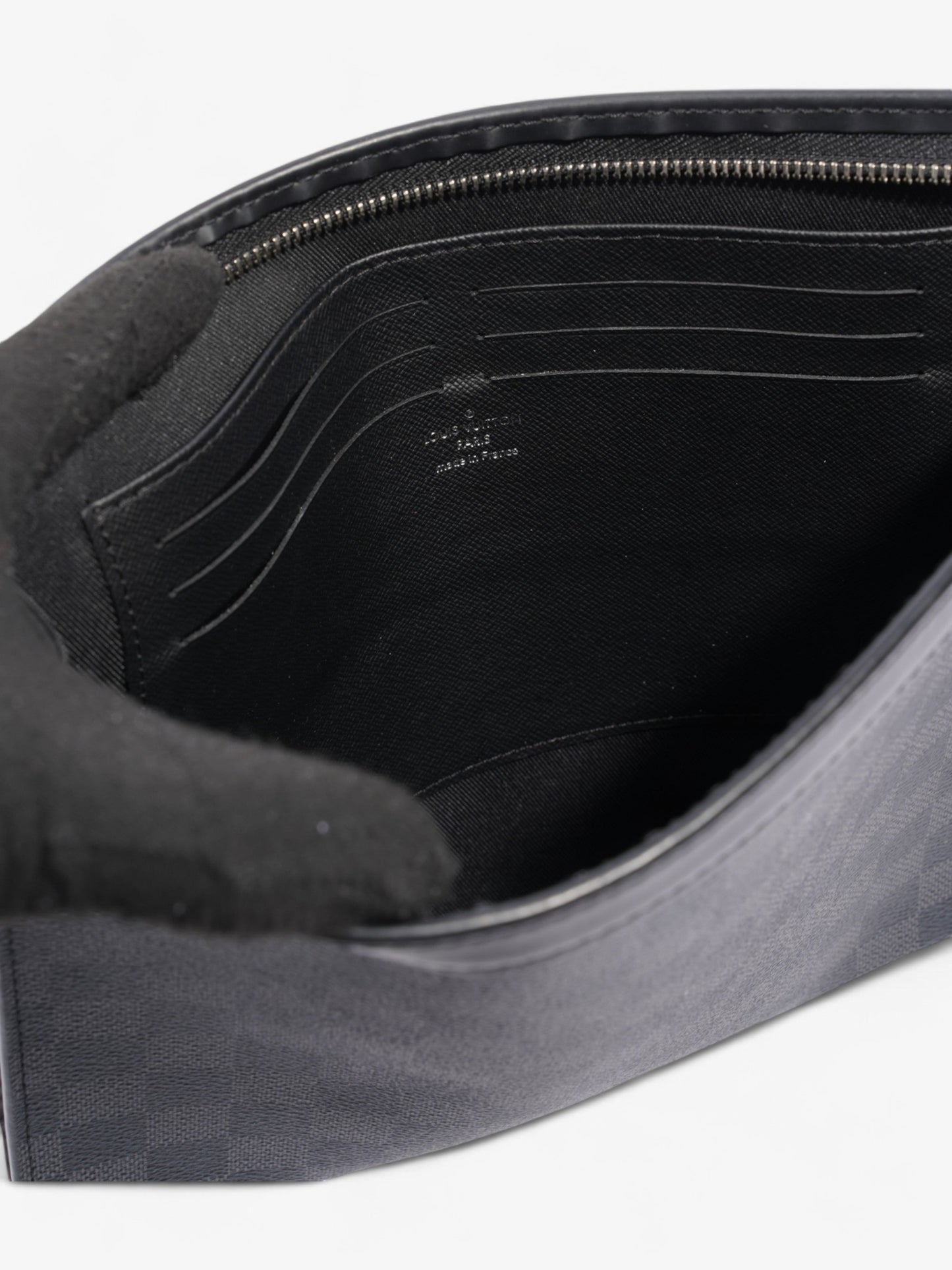 Louis Vuitton Pochette Voyage Damier Graphite Coated Canvas MM