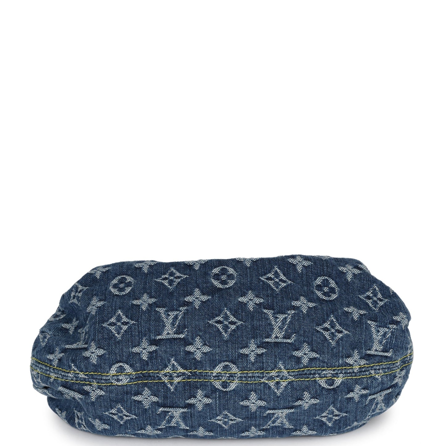 Louis Vuitton Vintage Blue Monogram Denim Pleaty