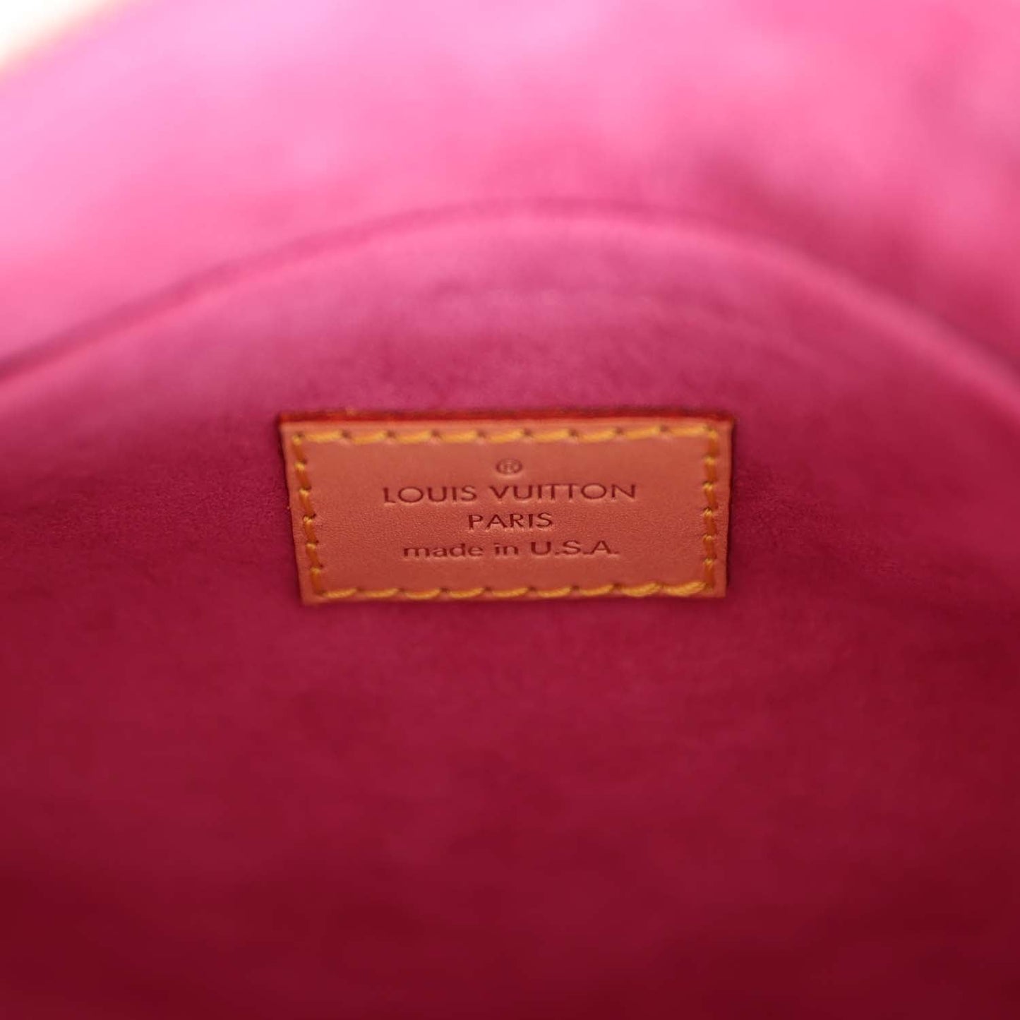 Louis Vuitton Vintage Neo Speedy Pink Denim Monogram Gold Hardware