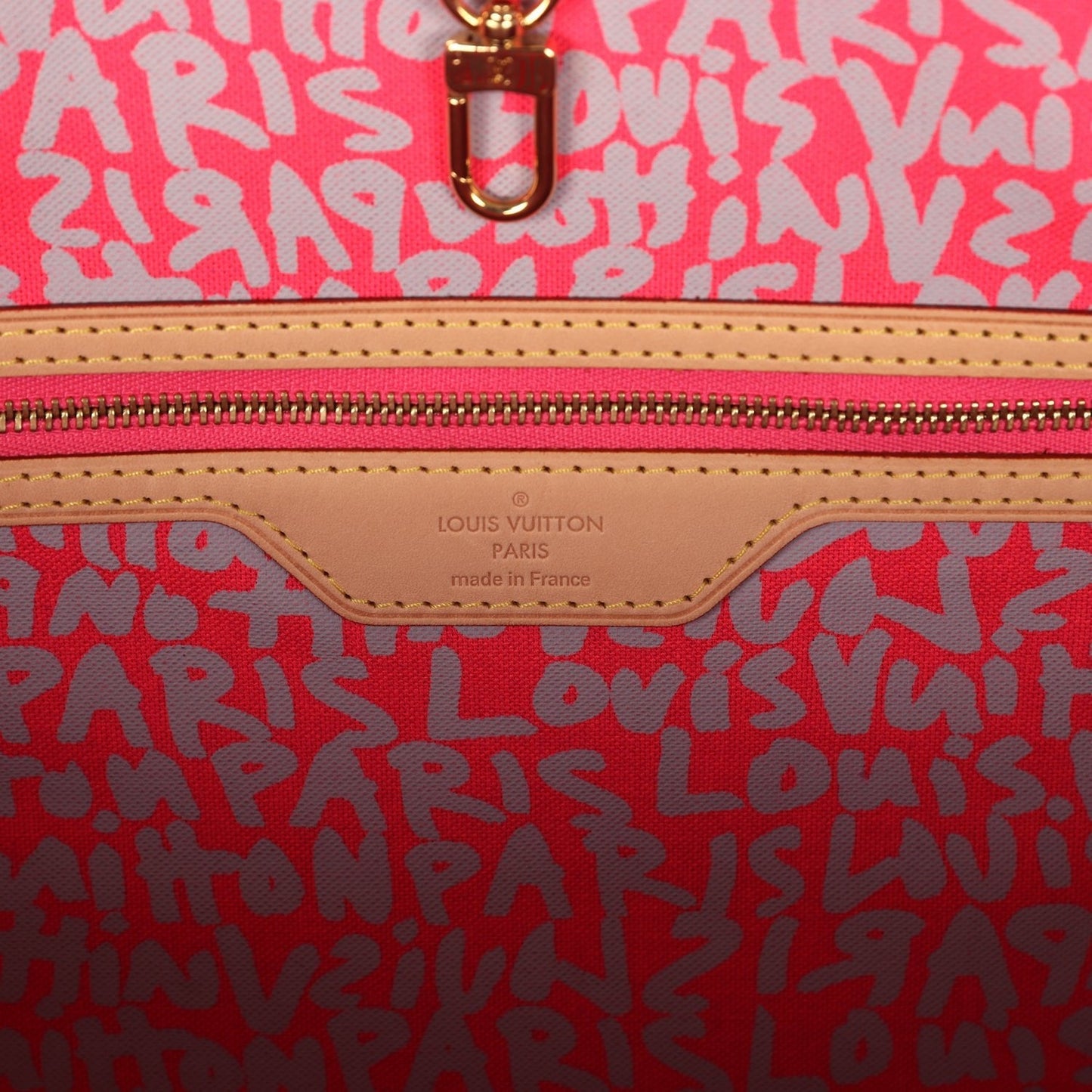 Louis Vuitton X Stephen Sprouse Neverfull GM Fuchsia Pink Monogram Graffiti