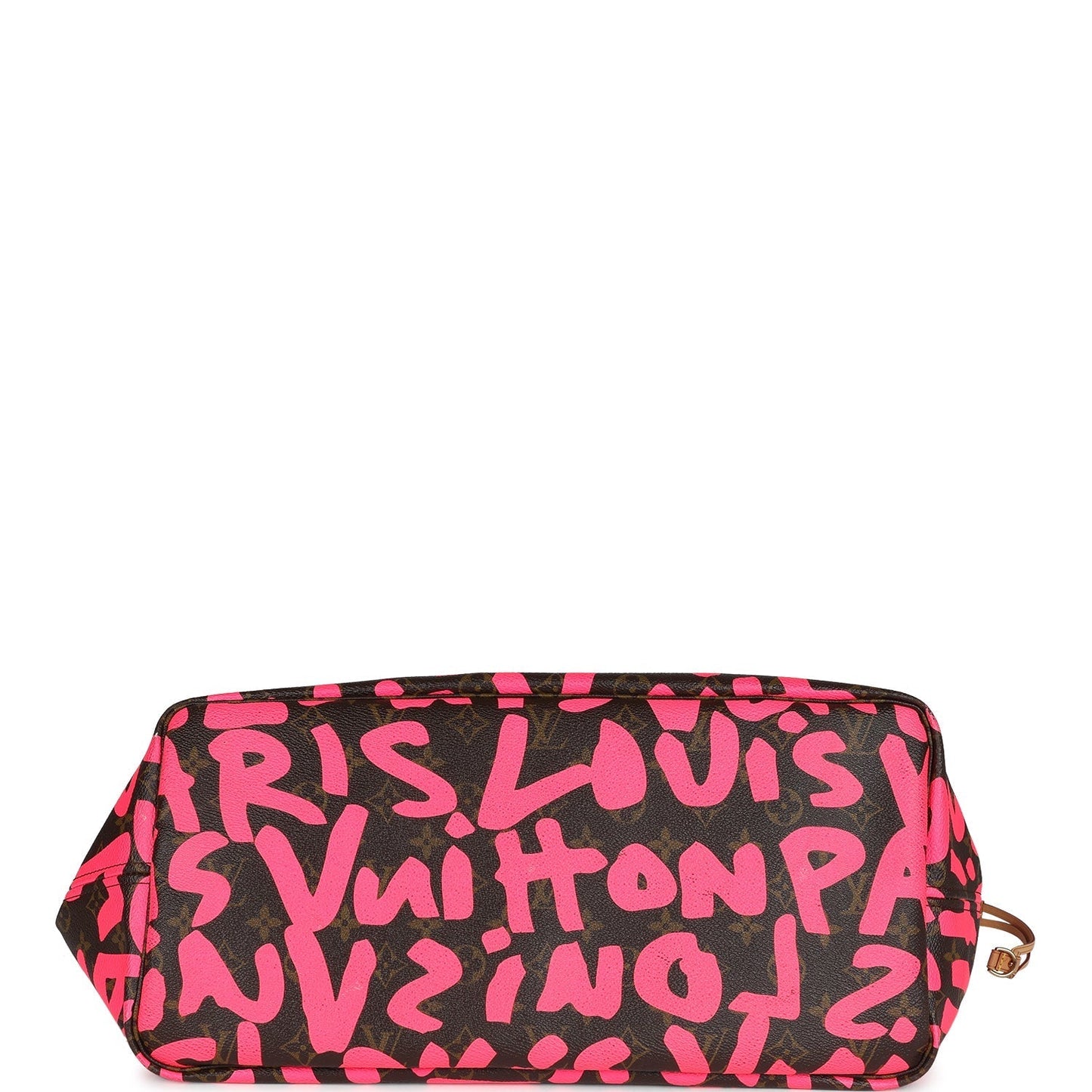 Louis Vuitton X Stephen Sprouse Neverfull GM Fuchsia Pink Monogram Graffiti Gold Hardware