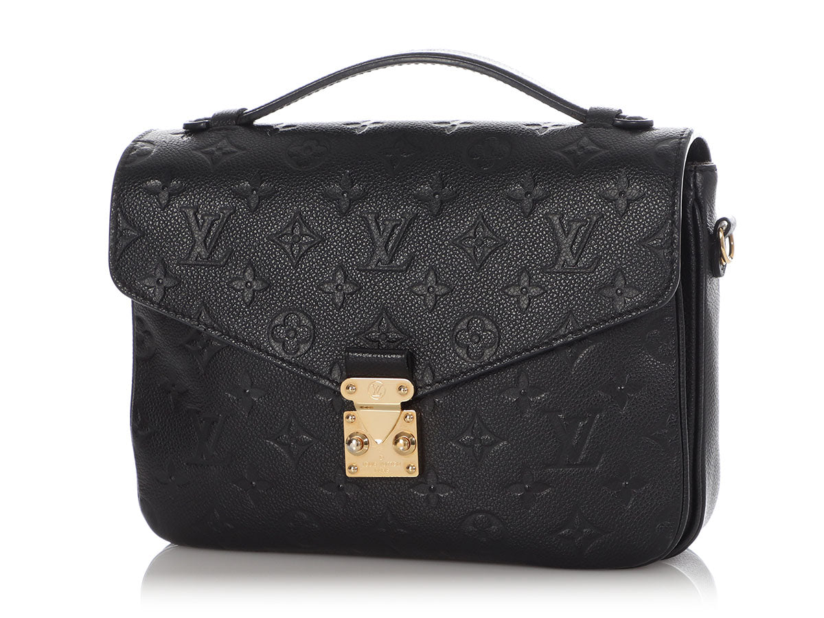 Louis Vuitton Noir Monogram Empreinte Pochette MÃ©tis