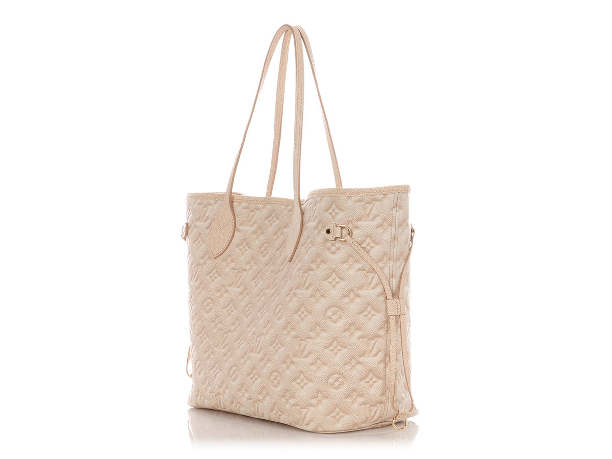 Louis Vuitton Stardust Beige Clair Monogram Empreinte Neverfull MM