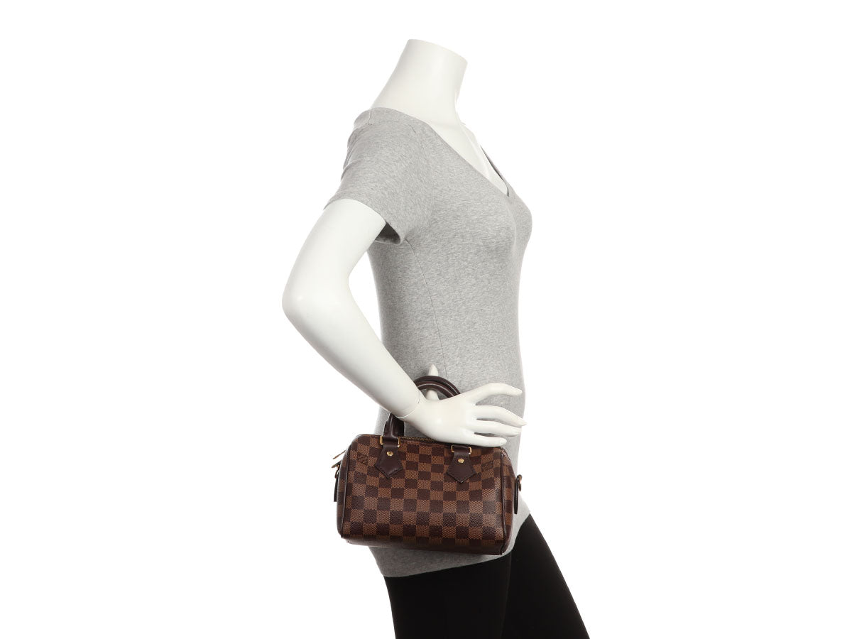 Louis Vuitton Damier EbÃ¨ne Speedy 20