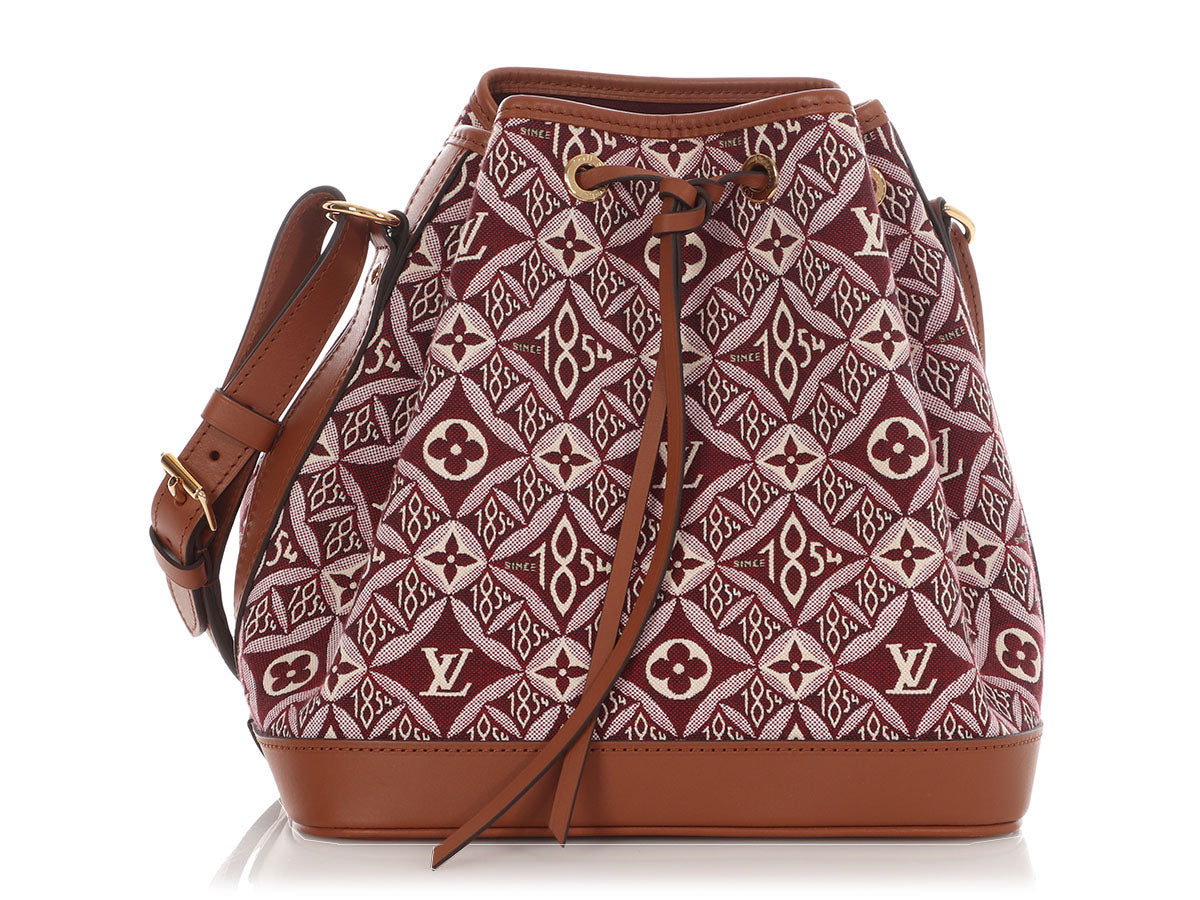 Louis Vuitton Burgundy Since 1854 Petite NoÃ©