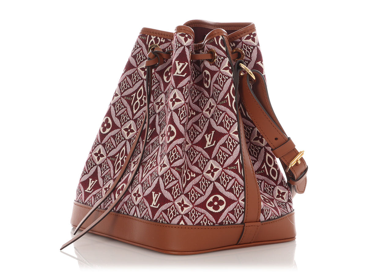 Louis Vuitton Burgundy Since 1854 Petite NoÃ©