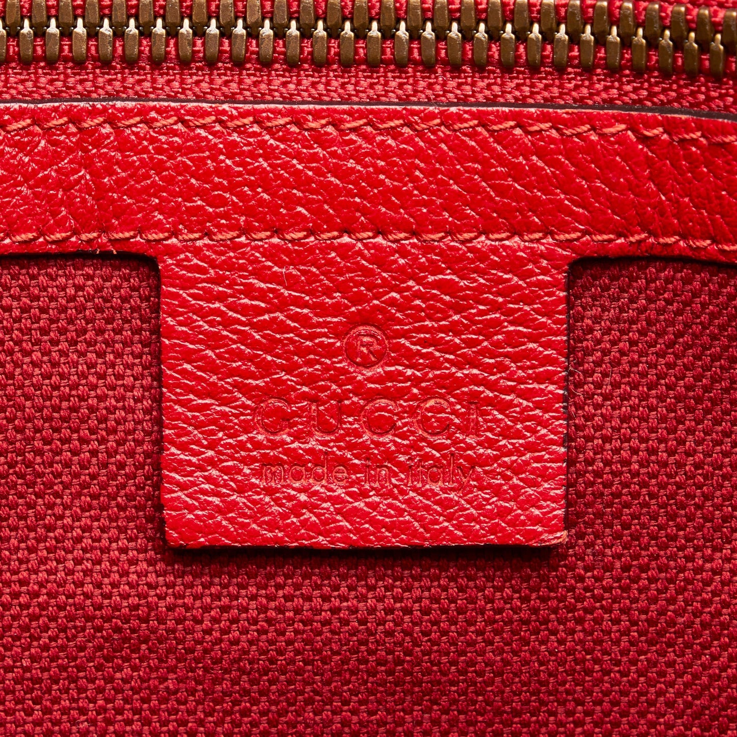 Gucci Sylvie Baiadera Tote Bag Striped Canvas