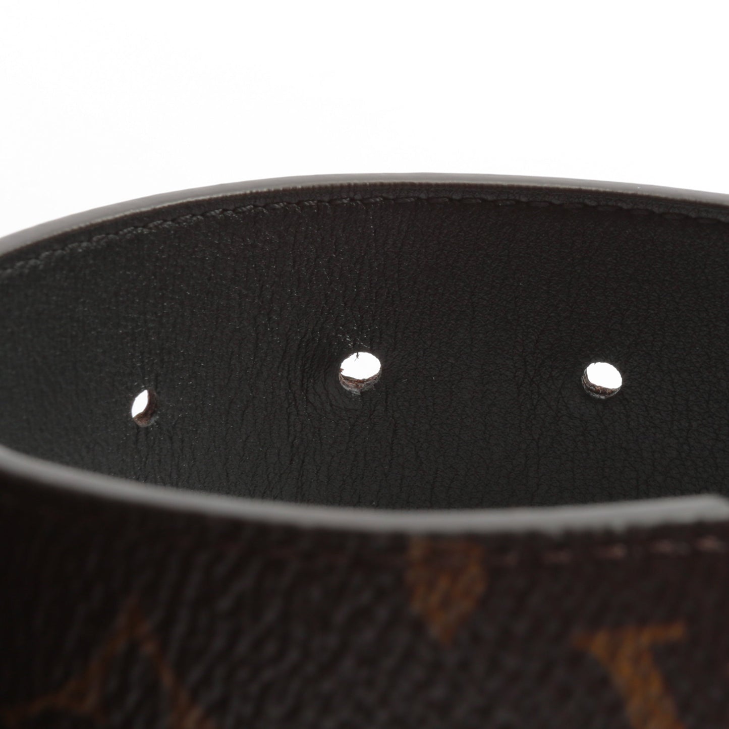 LOUIS VUITTON Pyramide 40 MM Reversable Belt Mono w/orange