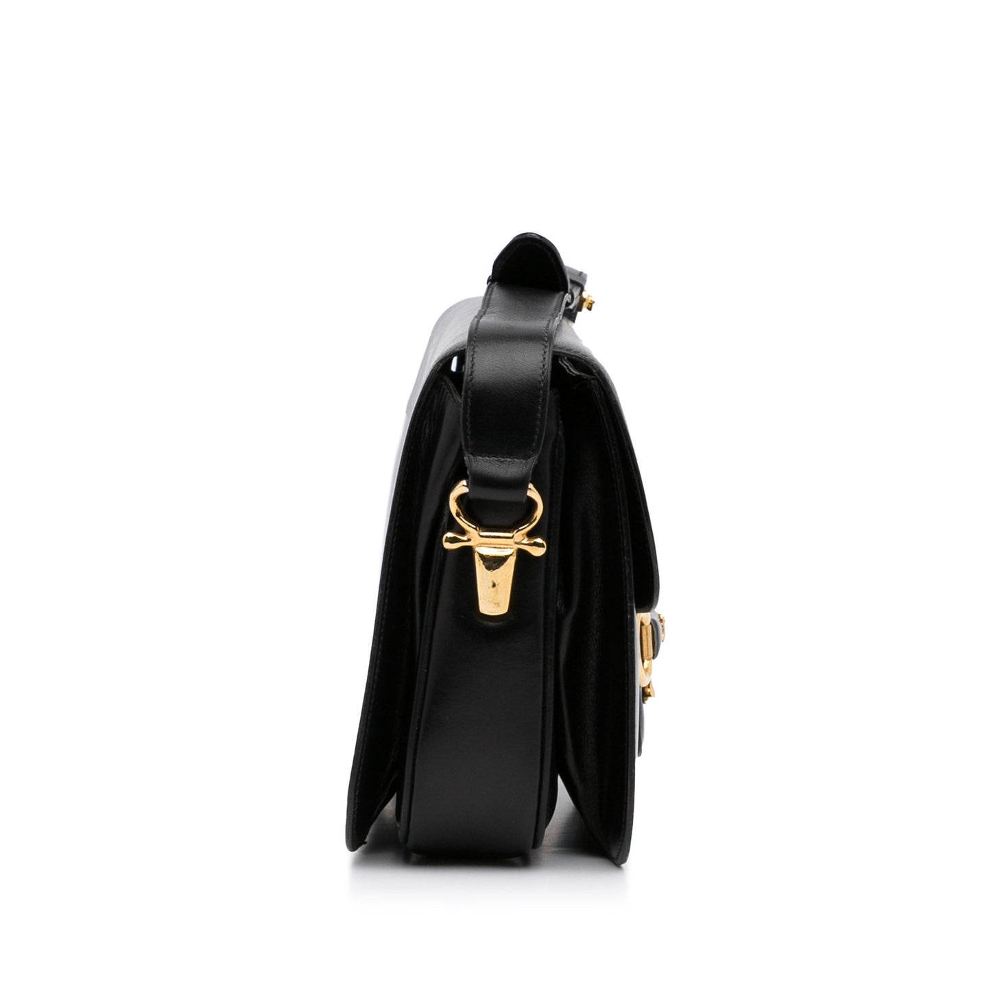 Celine Crecy Black Leather