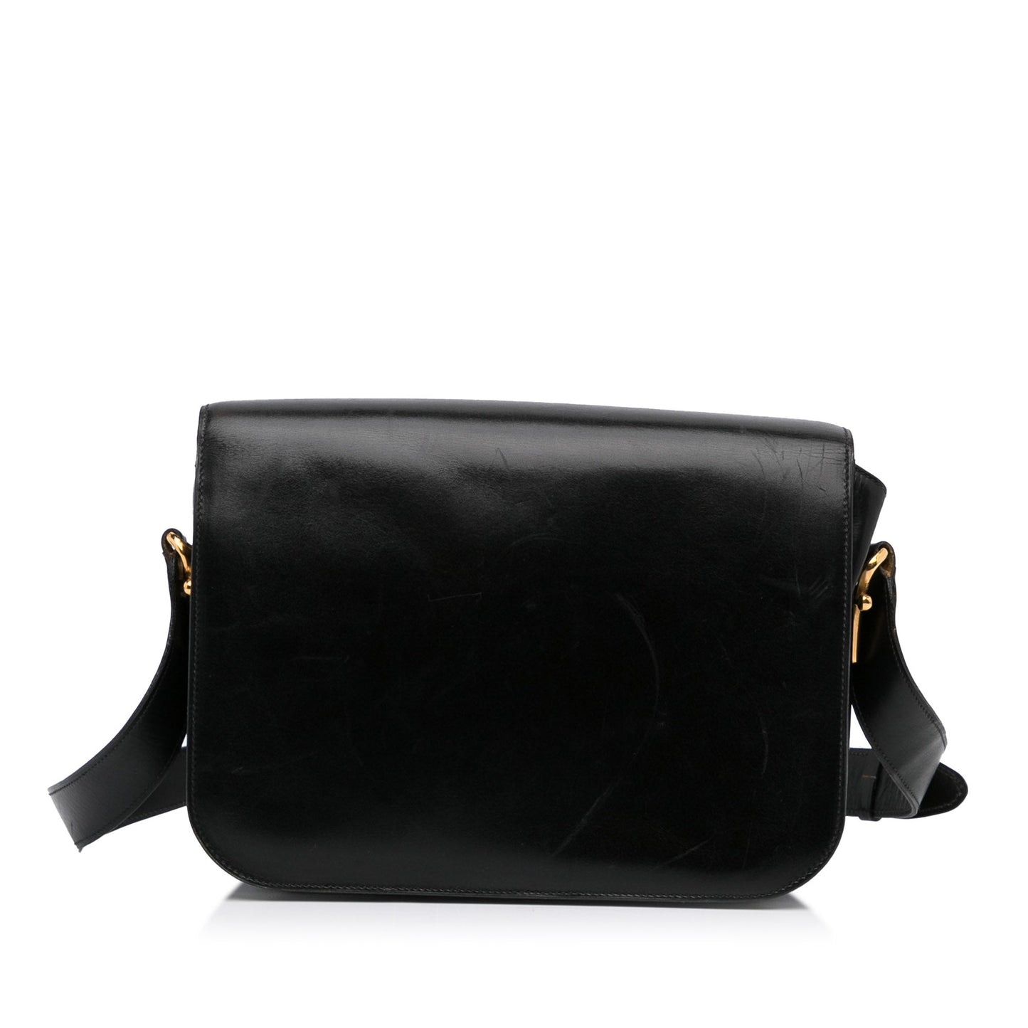 Celine Crecy Black Leather