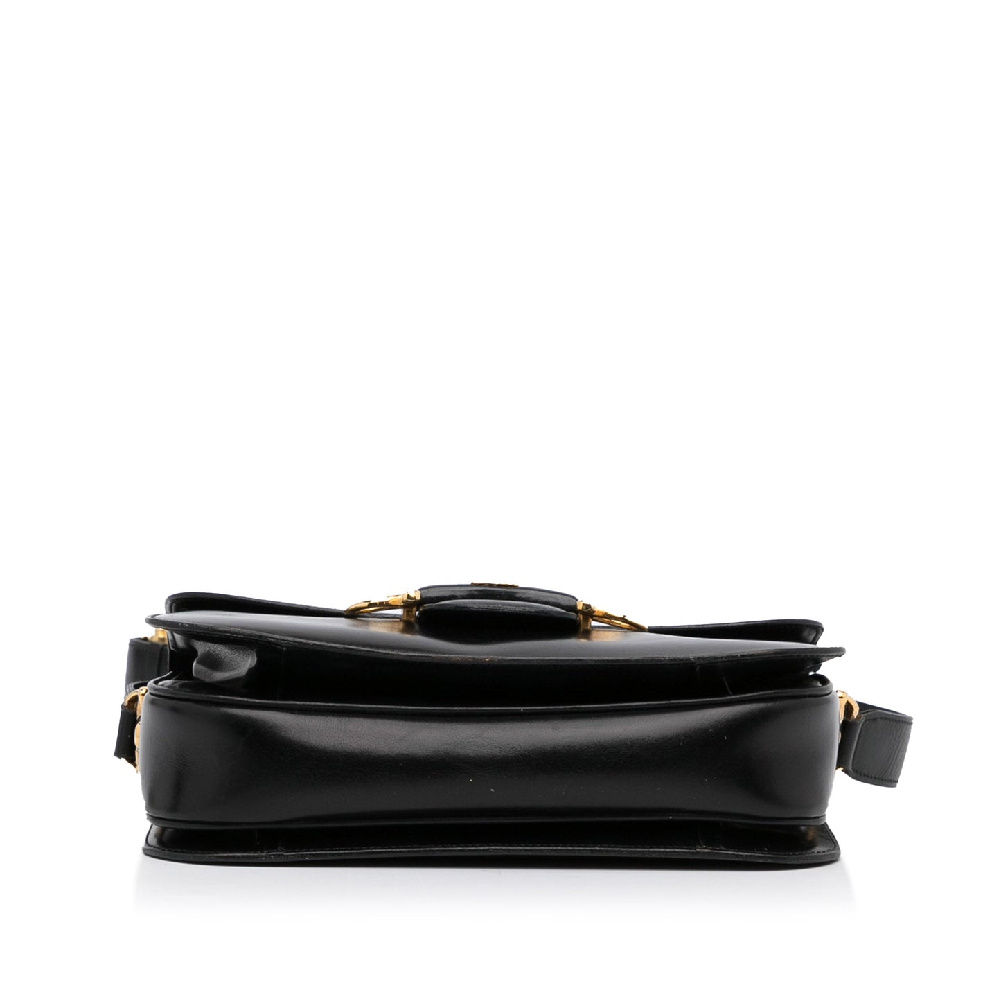 Celine Crecy Black Leather