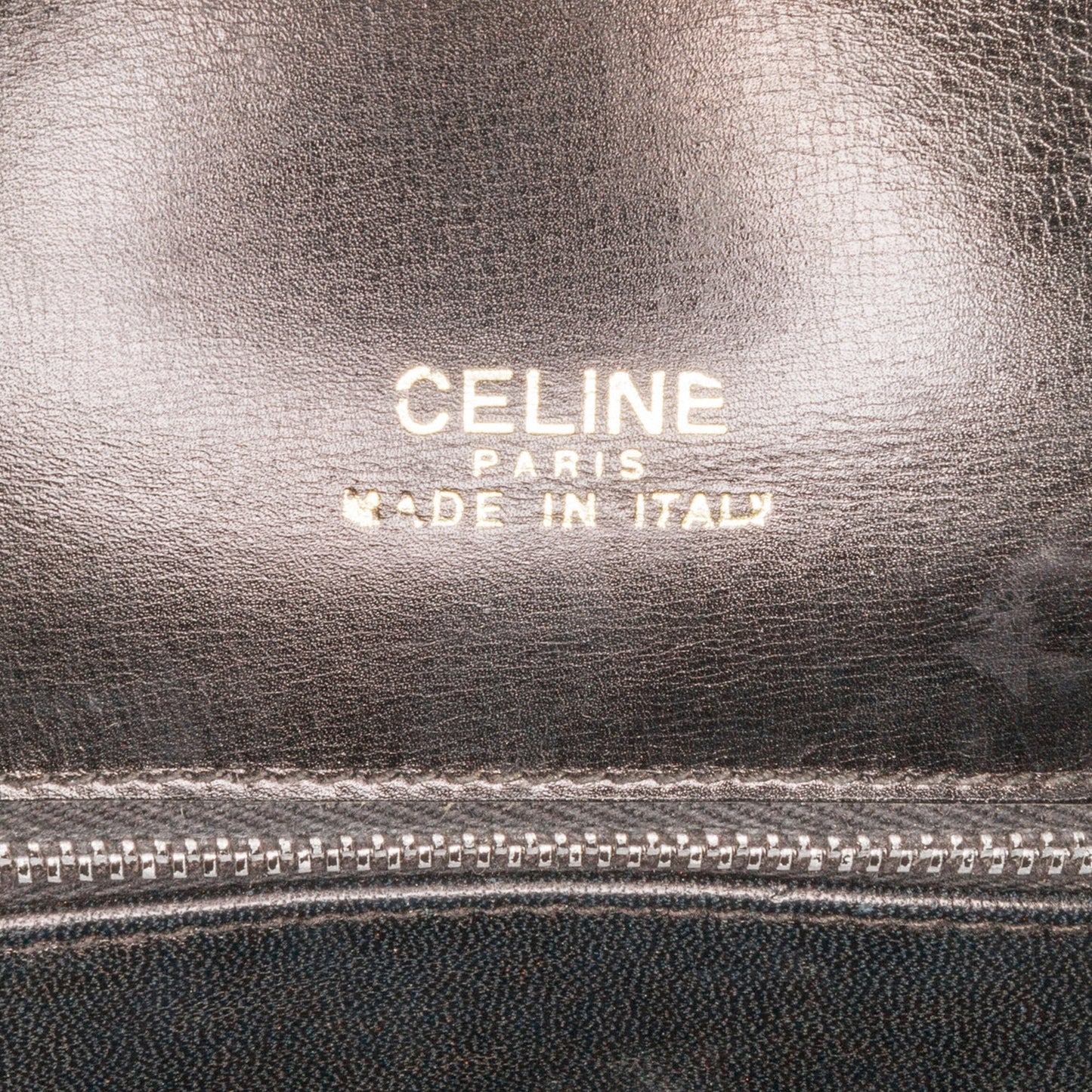 Celine Crecy Black Leather