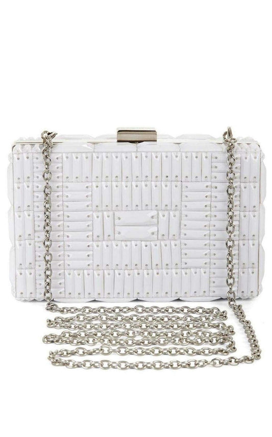 Lexi Large Beaded Box Clutch