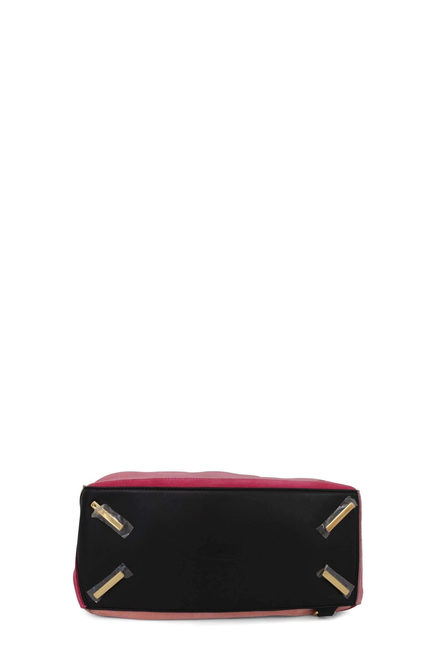 Medium Puzzle Bag Multi Pink Suede