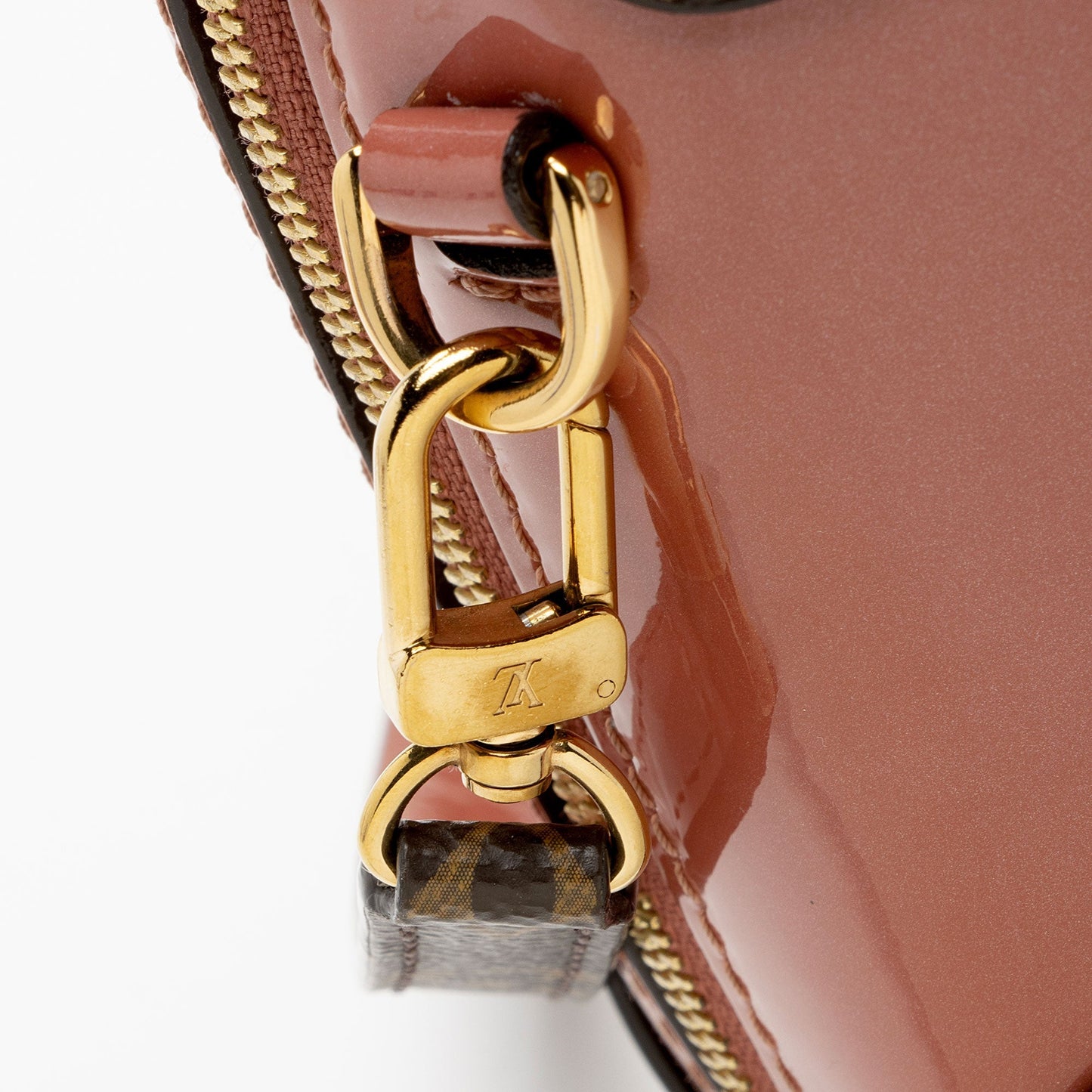 Louis Vuitton Miroir Patent Leather Venice Shoulder Bag (SHF-ZDUV9d)