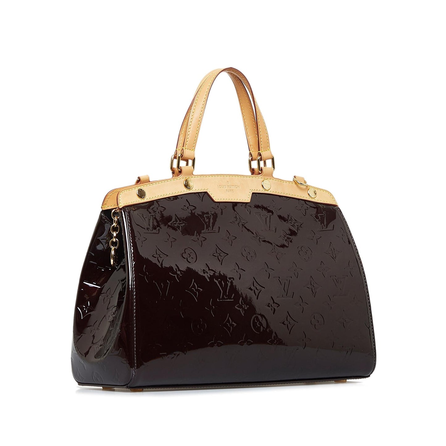 Louis Vuitton Monogram Vernis Brea MM (SHG-mhzUxd)
