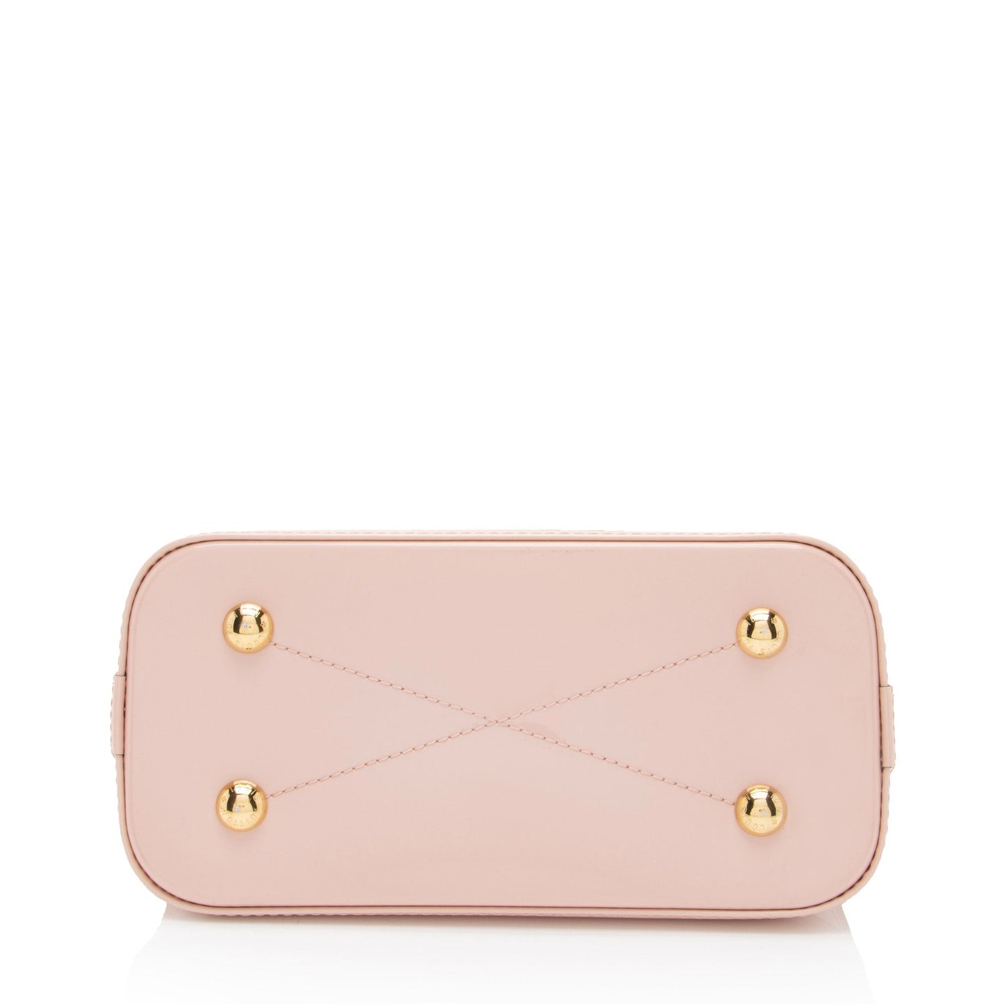 Louis Vuitton Patent Leather Alma BB Satchel (SHF-NVyByb)
