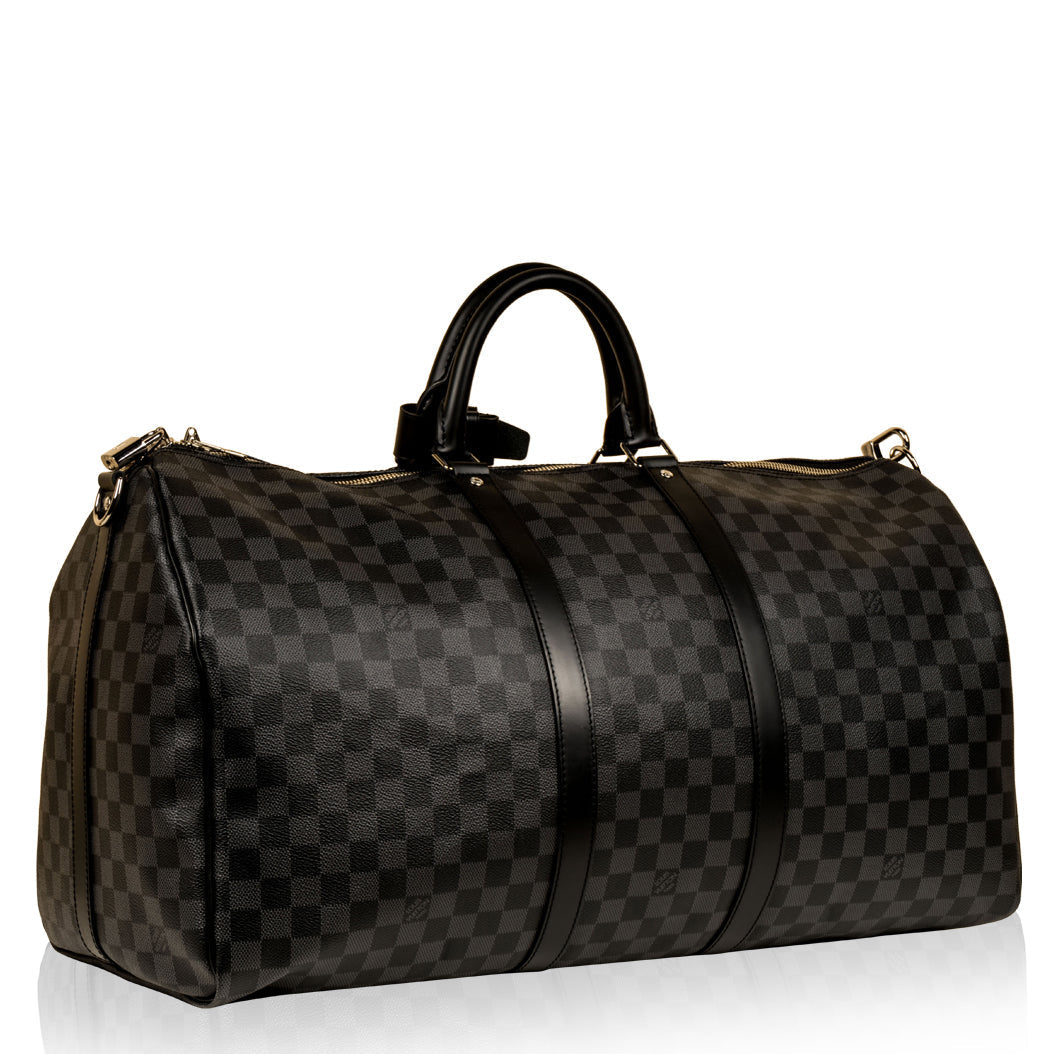 Louis Vuitton Keepall BandouliÃ¨re 55 - Damier Graphite