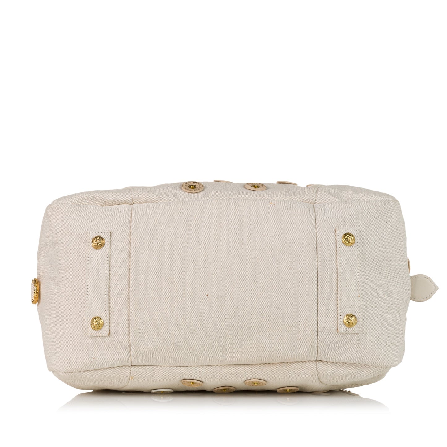 Louis Vuitton Polka Dots Panama Bowly White Canvas
