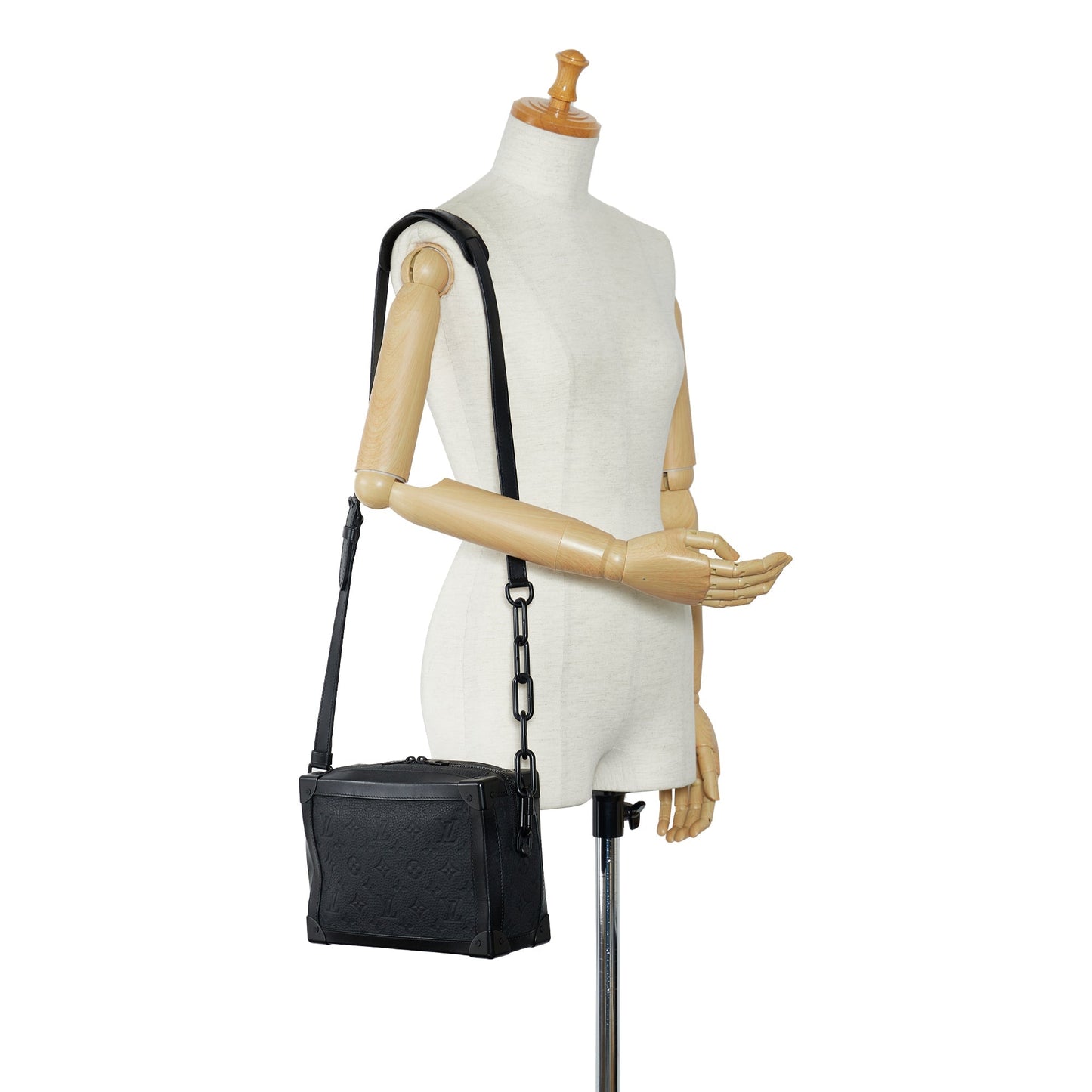 Louis Vuitton Soft Trunk Black Monogram Taurillon