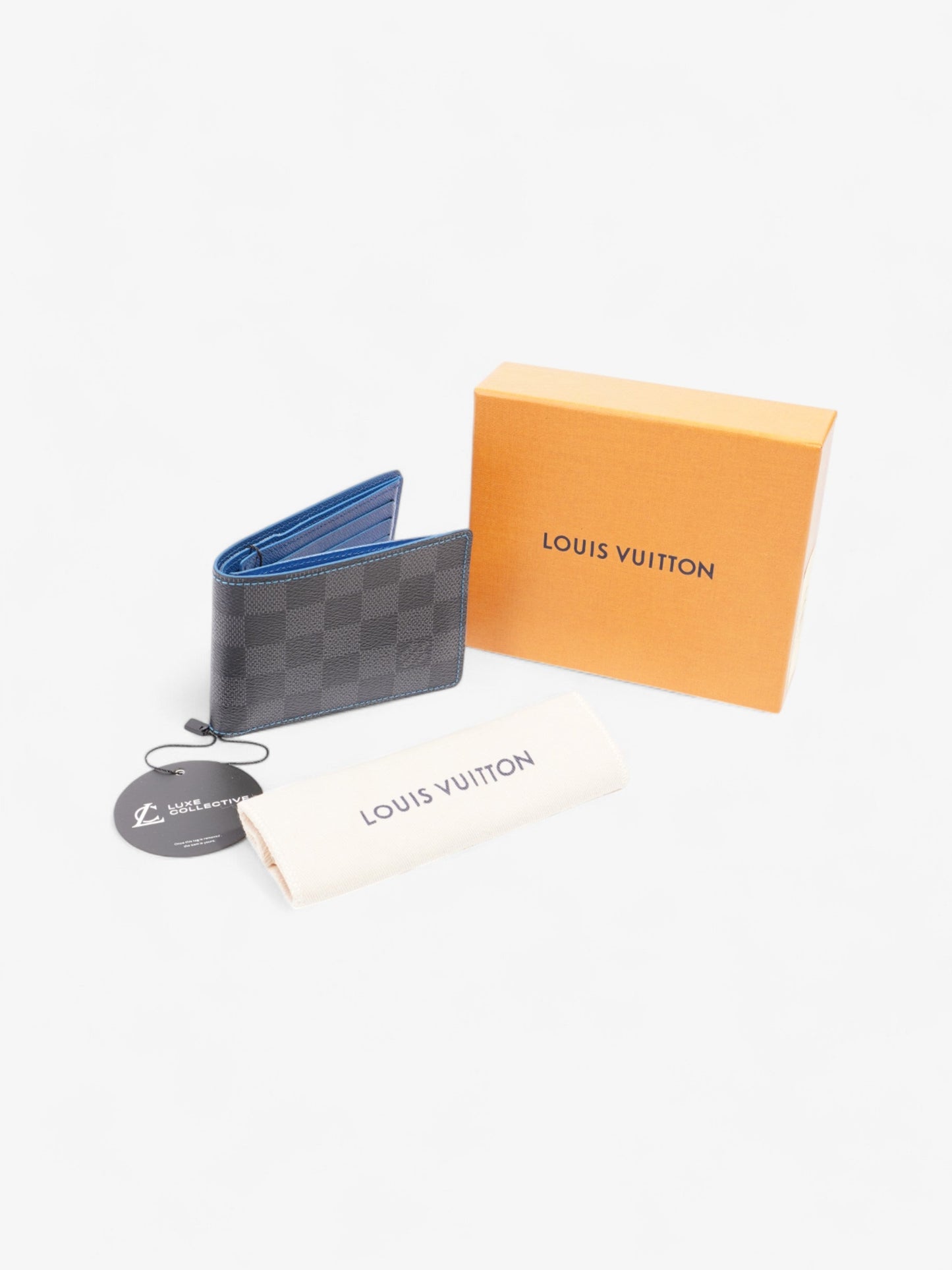 Louis Vuitton Slender Wallet Damier Graphite Coated Canvas