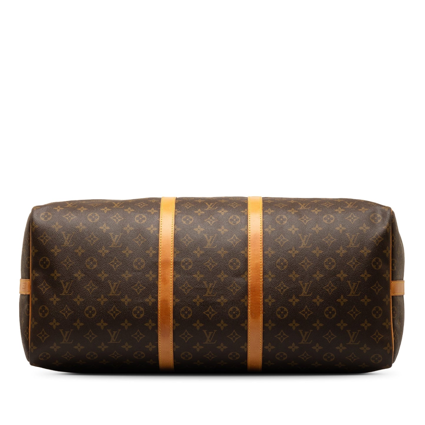 Brown Louis Vuitton Monogram Keepall Bandouliere 60 Travel Bag