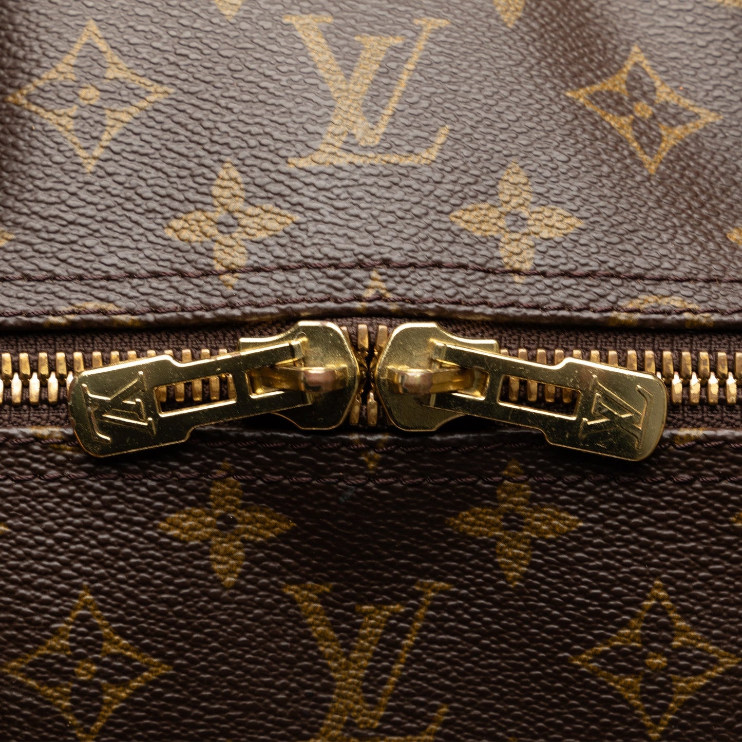 Brown Louis Vuitton Monogram Keepall Bandouliere 60 Travel Bag