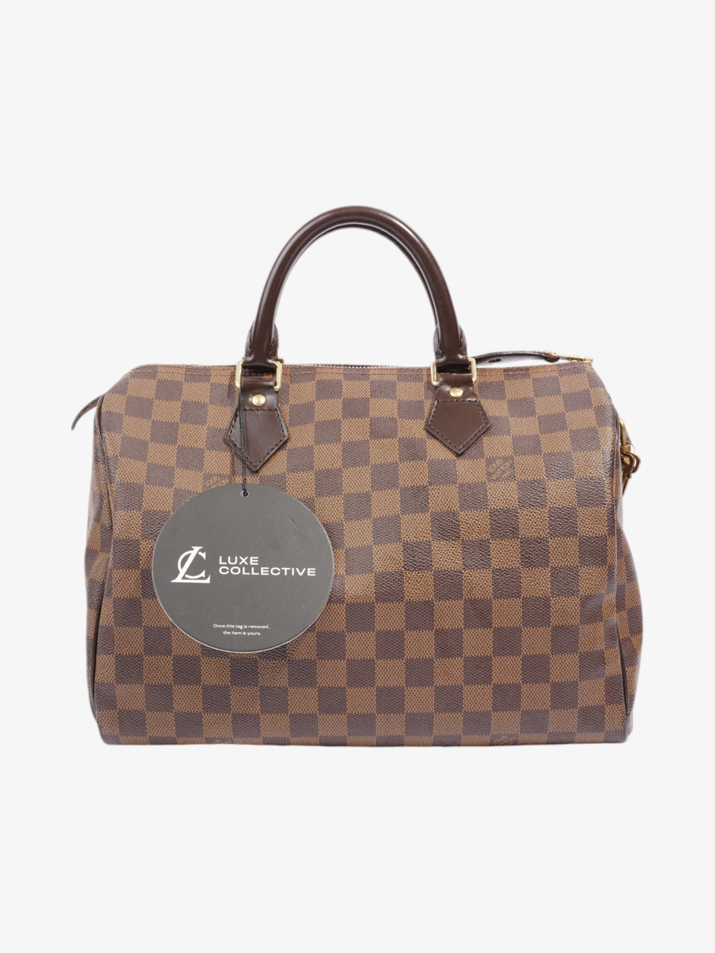 Louis Vuitton Speedy Damier Ebene Coated Canvas 30
