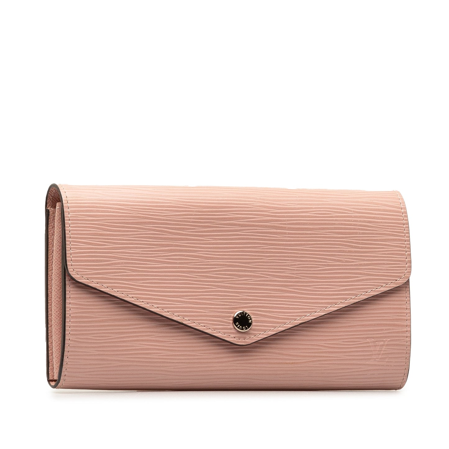 Pink Louis Vuitton Epi Sarah Long Wallet