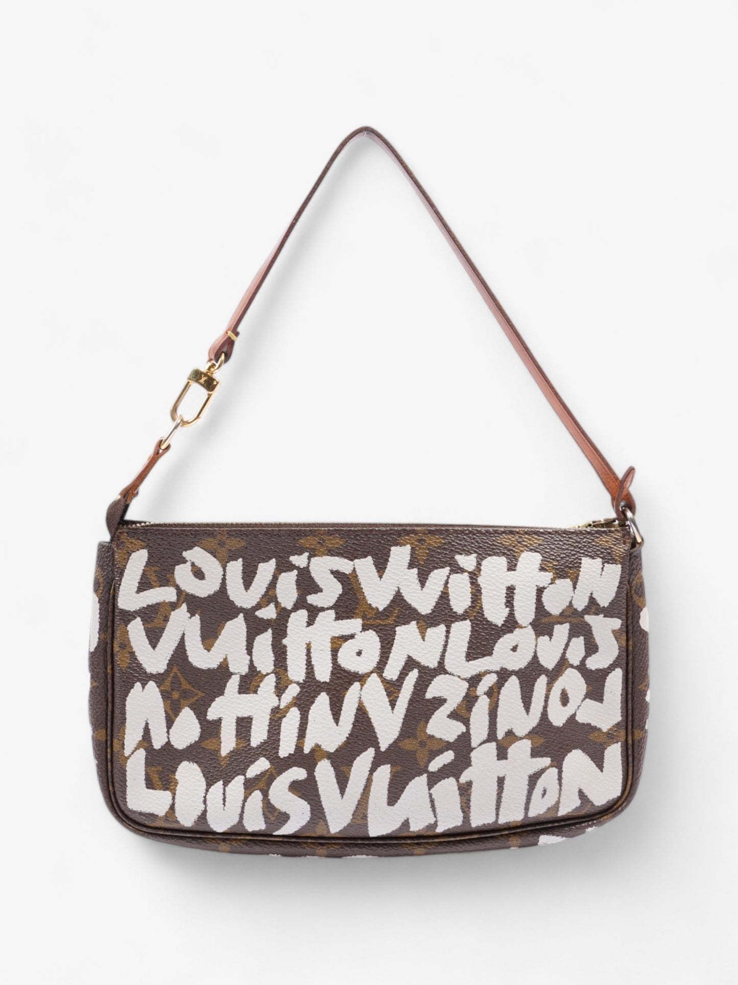 Louis Vuitton x Stephen Sprouse Pochette Accessoires Monogram / White Coated Canvas